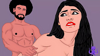 Animated Bhabhi Mia Khalifa Takes On A Big Bbc In Hindi-Dubbed Cartoon Porn