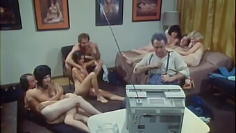 Hairy Group Sex In A Nostalgic Setting