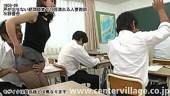 Japanese Teacher'S Intense Orgasm Lessons Lead To Passionate Sex With Student